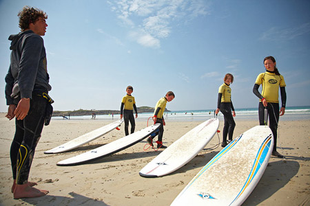 Le surf à vos enfants en Bretagne