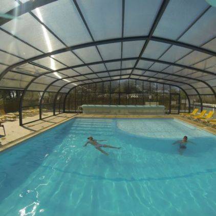 Camping avec piscine chauffée en Bretagne