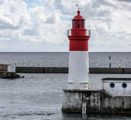 Entrée du port de Guilvinec